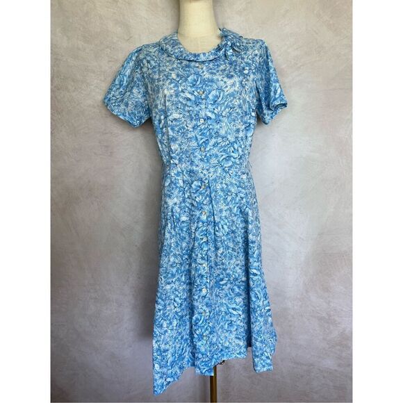 Vintage Plus Size Dress 1950s - Picture 1 of 8